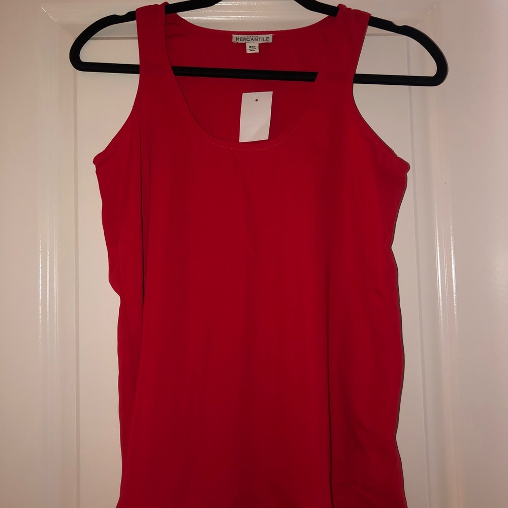 J-Crew Red Tank